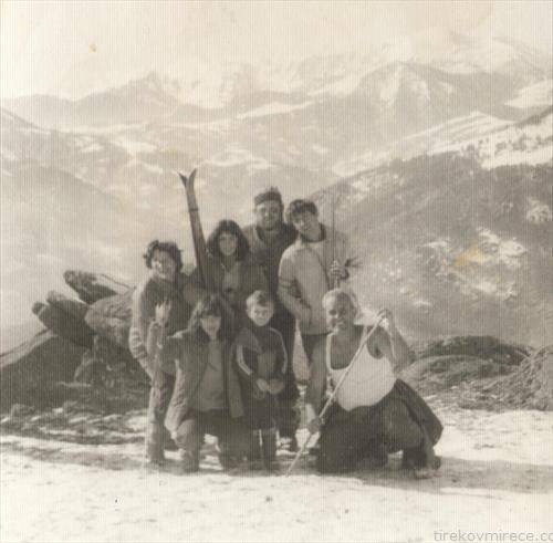 29 ноември 1981 Бртеза со скии